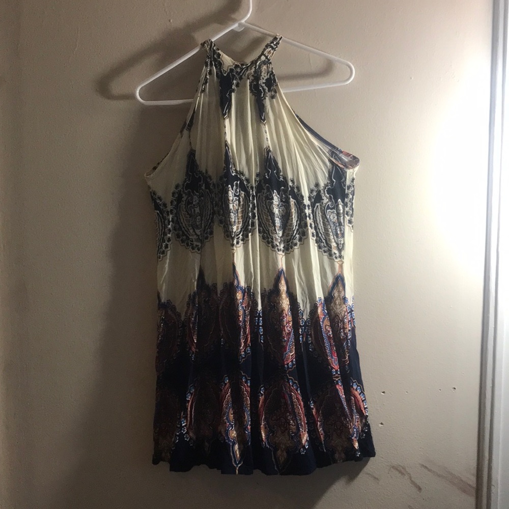 High neck boutique dress